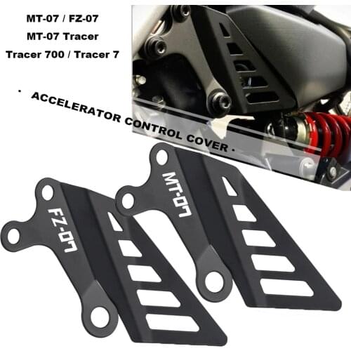 Motorcycle ACCELERATOR CONTROL COVER For YAMAHA MT07 MT 07 MT-07 FZ07 FZ 07 FZ-07 2013-2021 2020 2019 2018 2017 2016 2015 2014