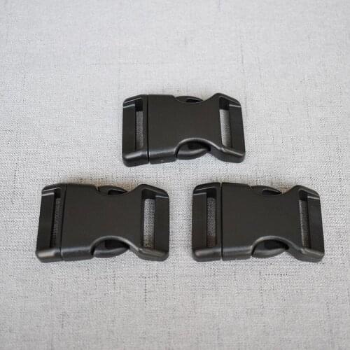 LOGO 50 Pcs 20mm 25mm Plastic release buckle Webbing Detach for Outdoor Sports Bags Students Bags Luggage Travel Accessories