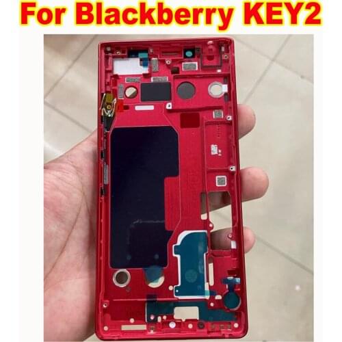 Original Good Housing Door Front Bezel Middle Frame For Blackberry KEY2 Key Two Chassis Phone Replacement No LCD Screen