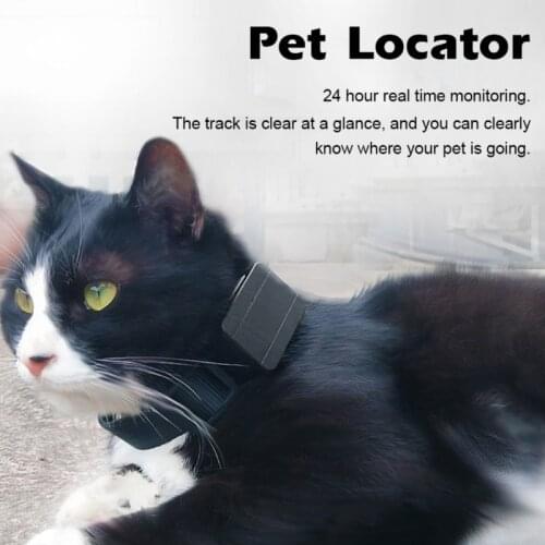 Anti-lost Pet Collar GSM GPRS GPS Tracker for Dogs Cats Cattle Sheep Tracking Locator Positioner Device USB Rechargeable
