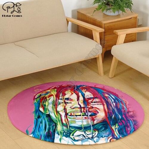 SInger 6IX9INE Carpet Square Anti-Skid Area Floor Mat 3D Rug Non-slip Mat Dining Room Living Room Soft Bedroom Carpet