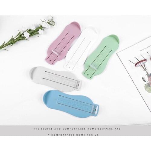 Early Educational Learning Newborn Baby Foot Measure Gauge Montessori Toys for Children Shoes Size Measuring Ruler Tool