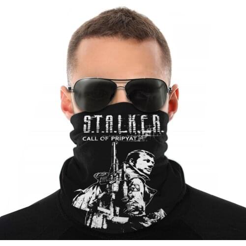 Stalker COP StarCraft Scarves Half Face Mask Men Women Halloween Tube Mask Balaclava Bandanas Protective Headband Biking Hiking