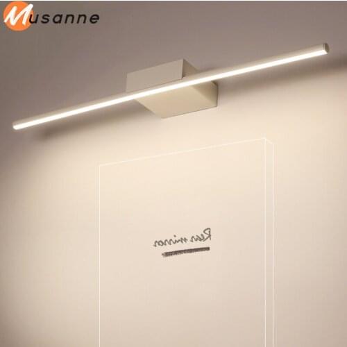 Modern Led Black White Wall Lamps Bedroom Vanity Wall Light Fixtures Living Room Wall Sconce Lights bathroom makeup light home