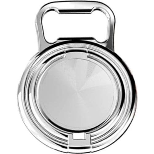 180° Rotation Universal Cell Phone Ring Holder Stand Metal Bottle Opener Magnetic Car Mount for All Smart Phones