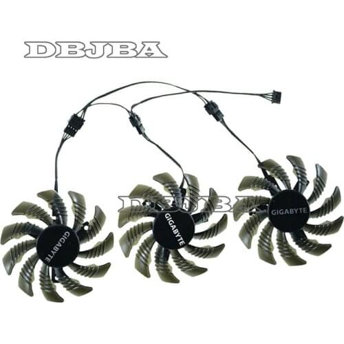 78MM T128010SU PLD08010S12HH Cooling Fan For Gigabyte GTX 1080 Ti Gaming