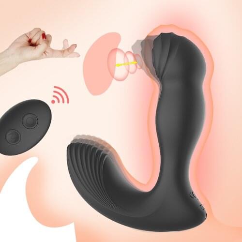 Vibrator Anal Plug Remote Control Tickling Slapping Vibrator Dildo Vagina Massage Stimulate Male Prostate Massager Butt Plug