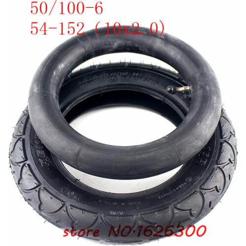 High Quality 10x2.0 54-152 (50/100-16)Electric Scooter Balancing Hoverboard Self Smart Balance Tire 10 Inch Tyre with Inner Tube