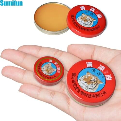 1/2/3/5pcs 10g Tiger Balm Pain Relief Ointment Cooling Oil Refresh Cream Anti-itching Headache Muscle Rub Aches Cream
