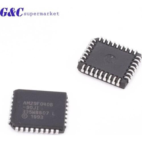 1 PCS AM29F040B-90JI PLCC32 AM29F040 29F040B 29F040B-90JI PLCC In Stock diy electronics