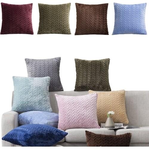 1pcs 45x45 cm Pillow Case Cartoon Simple Abstract Geometry House Gift Cushion Cover Office Home Sofa Bed Decorative Pillowcases