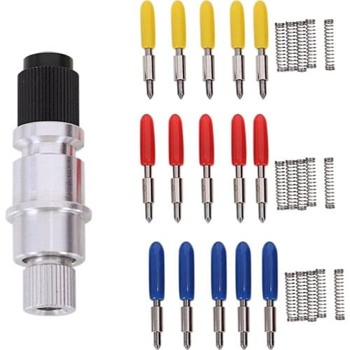 ABSF 16Pcs 30/45/60 Degree Graphtec Cb15 Cb15U Vinyl Cutter Blade+Graphtec Cb15 Cb15U Blade Holder