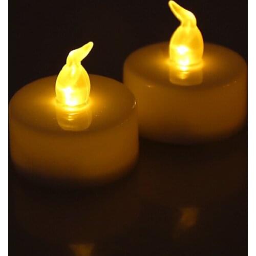Flameless Electronic LED Candle Tealight Night Light Home Decor
