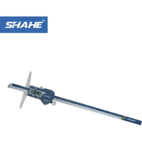 0-300 mm digital depth gauge stainless steel digital depth vernier caliper micrometro depth gauge measuring instruments