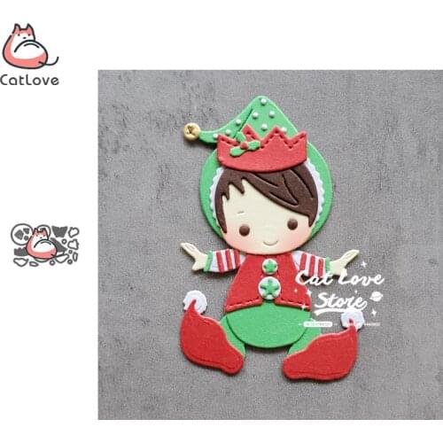 Catlove Elves Baby Metal Cutting Dies Scrapbooking Mold Knife Stencil Die Cuts Card Making DIY Craft Embossing New Dies For 2020