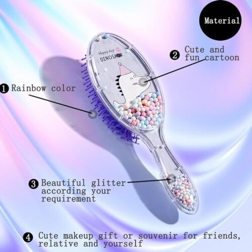 Women Hair Scalp Massage Comb Professional Hair Brush Wet Curly Detangle Hair Brush Salon Hairdressing Styling Tools