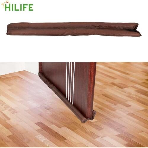 Door Stops Brown Sealer Wind Dust Blocker Doors and Windows Protecter
