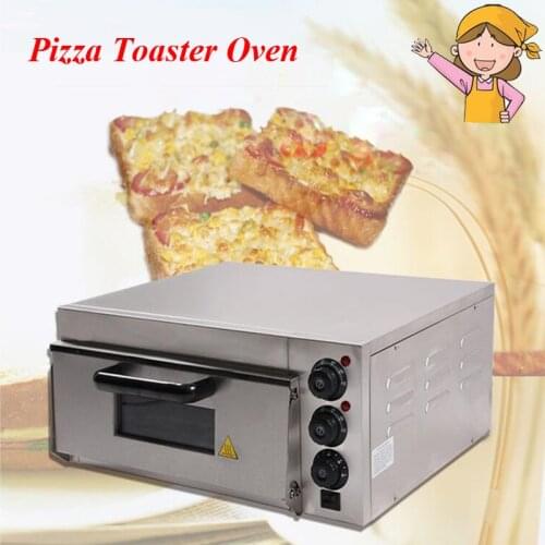 Electric Pizza Maker Stainless Steel Commercial Thermometer Single Pizza Oven/ Mini Baking Oven/ Bread/ Cake Oven EP-1ST