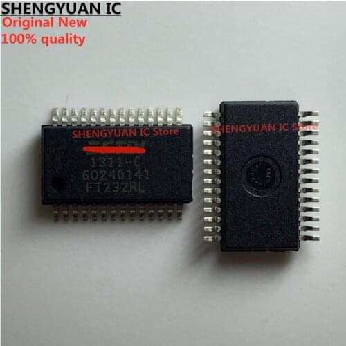 2-5 pcs FT232RL FT232RL-REEL SSOP-28 FT232R USB UART IC 100% new imported original 100% quality