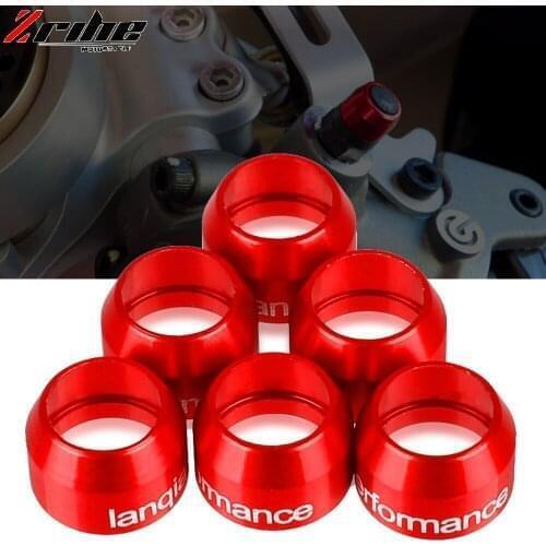 Motorcycle CNC Billet Bleed Valve Cover Kit For Aprilia RS660 RSV V2 1000 RSV4 Factory RSV4 R RR Tuono V2 V4 1000 R 1100 Factory