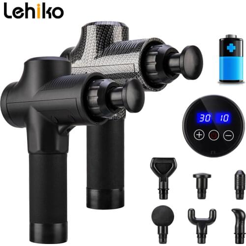 Deep Tissue Massage Gun Muscle Shoulder Back Neck Massager Exercising Athletes Body Relaxation Slimming Shaping Pain Relief