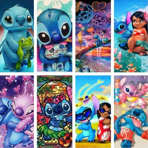 Nursery Wall Art Print Disney Cartoon Pattern Canvas Painting Poster Prints Posters Nordic Wall Picture Baby Kids Room Decor