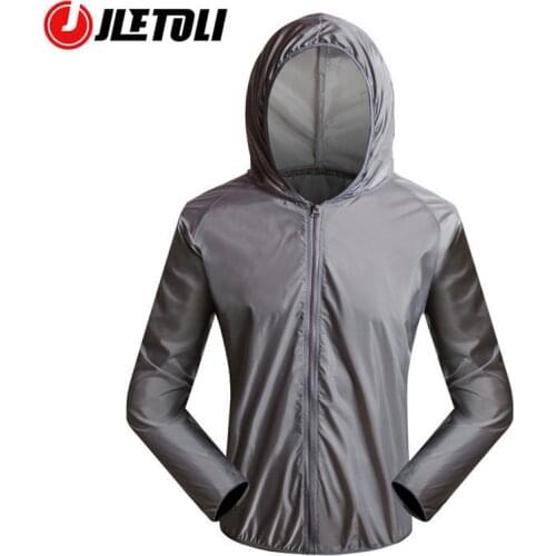 JLETOLI Rainproof Cycling Jacket Windbreaker Outdoor Coat Bike Clothing MTB Raincoat Windproof Bicycle Long Sleeve Jerseys