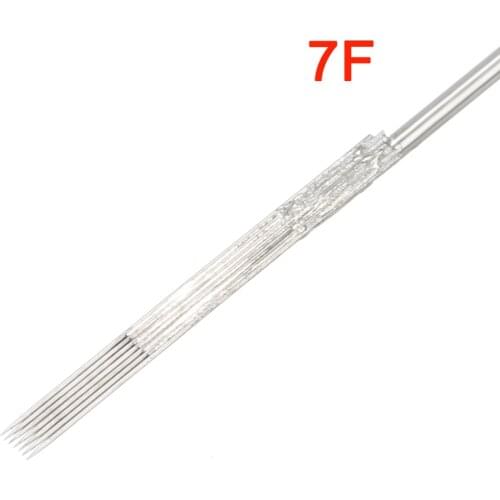 50X 7F Disposable Sterilized Tattoo Needles for Gun Supplies
