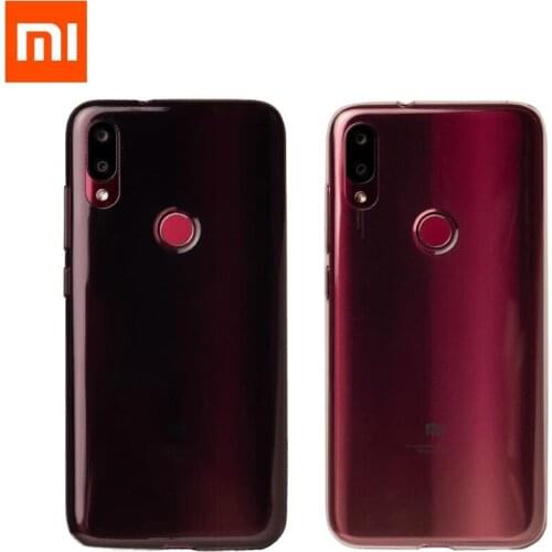 Original Xiaomi Play Case soft TPU Cover transparent slim case clear shell Mobile Phone Dual AI Camera 5.84" Xiaomi Mi Play capa