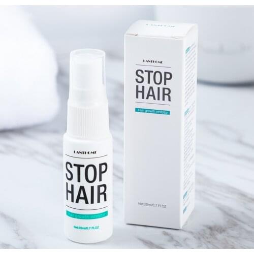 Dropshipping Herbal Permanent Stop Hair Growth Inhibitor Smooth Body Hair Removal Spray for Women Men VIP Treatment