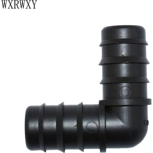 Wxrwxy Garden hose 25mm elbow barb 20mm bending joints 3/4 hose repair irrigationr connector barbed pipe connector 25pcs