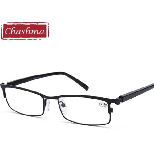Reading Glasses Spring Hinge Anti Reflective Clear Lenses Optical Presbyopia Glass for Men 1.5