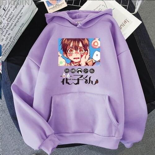 Anime Hanako Kun Toilet-Bound Hoodies Men Women Sweatshirt Harajuku Tops Printed Pullover Unisex Streetwear Harajuku Clothes