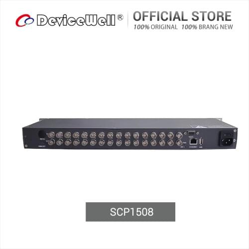 DeviceWell SCP1508 8x8 SDI IN SDI OUT Seamless Switcher Video Matrix