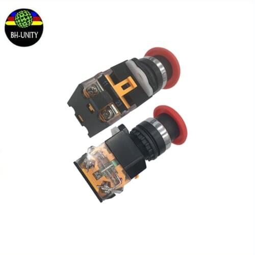 Inkjet printer spare parts control switch reset switch Power button for allwin human yaselan crystaljet printer