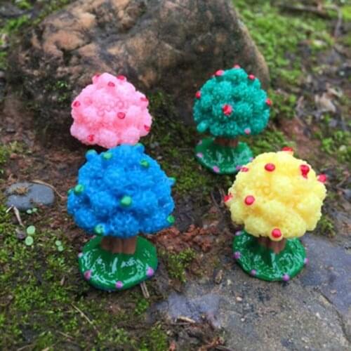 ZOCDOU 1 Piece Apple Tree Orchard Garden Farm Simulation Australia Model Statue Figurine Crafts Figure Ornament Miniatures DIY