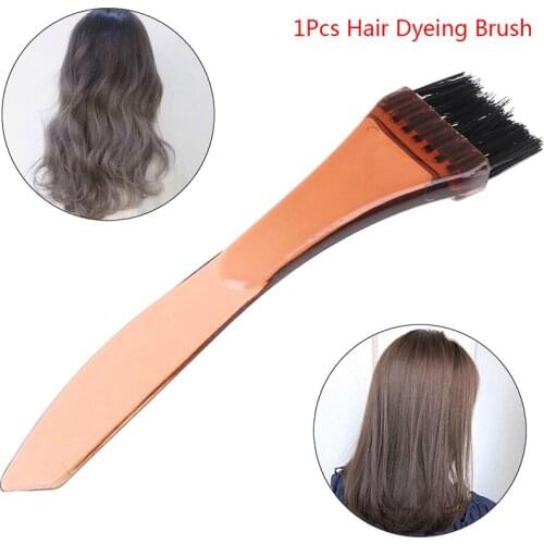 1PC Fluffy Comb Barber Hair Dye Hair Brush Fashion Hairstyle Design Tool Professional PP Handle Natural Hair Brushes Resin