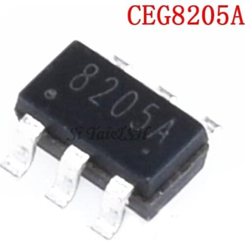 10-50PCS 8205 SOT23 8205A SOT CEG8205A FS8205A SOT23-6 SMD new and original IC Chipset