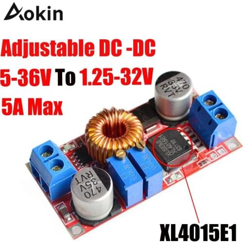 5A XL4015 E1 XL4015E1 DC Step down Lithium Battery Loading Plate Lead Energy Converter Lithium Loader Step Down module