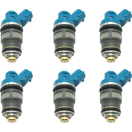 6PCS Fuel Injector For Toyota Hilux RZN14 Hiace RZH1 Dyna RZY2 1RZE 23250-75070 23209-79115 2325075070 2320979115