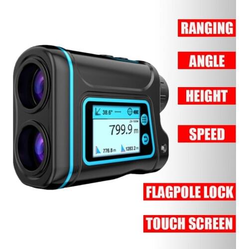 800/1000/1200/1500 Medidor Laser Mini 7X Digital Zoom Monocular Rangefinder Golf Range Finder With Slope Survey Telescope Tools
