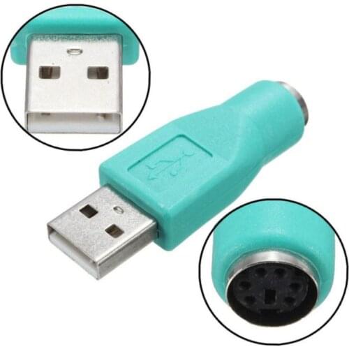 Adaptor USB to PS2 USB Male To For PS2 Female Adapter Converter For Computer PC Keyboard Mouse Accessories