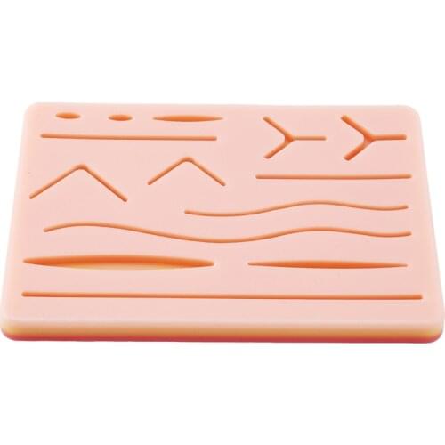 Skin Suture Training Kit Pad Suture Training Kit Suture Pad Trauma Accessories for Practice and Training Use