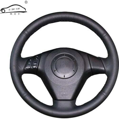 Artificial Leather car steering wheel cover for Old Mazda 3 Mazda 5 Mazda 6 2003-2009/Custom made dedicated Steering-Wheel