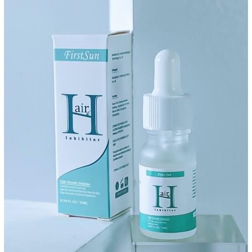Firstsun hair inhibiting serum gentle and non-irritating facial bikini leg armpit hair smooth skin repair serum