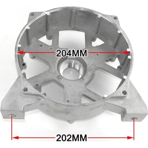 Kama KIPOR 5KW 6KW 7KW 8kw diesel generator accessories 204mm motor stator rear bracket aluminum end cover large tail cover