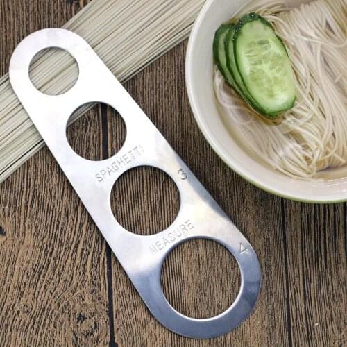 Stainless Steel Pasta Ruler Spaghetti Measure Noodles Limiter Measuring Tool LX9120