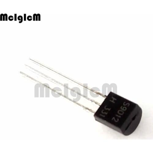 MCIGICM 5000pcs S9012 in-line triode transistor TO-92 0.5A 40V PNP
