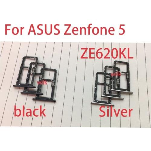 NEW For Asus ZenFone 5 ZE620KL SIM Card Tray Reader Holder Slot Adapter Socket For Asus ZE620KL