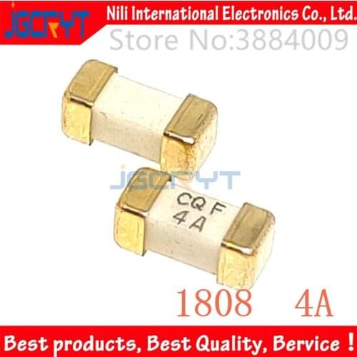 50 Unids/lote 1808 patch fuse 4a/125v 0451004.mrl quick break fuse tube